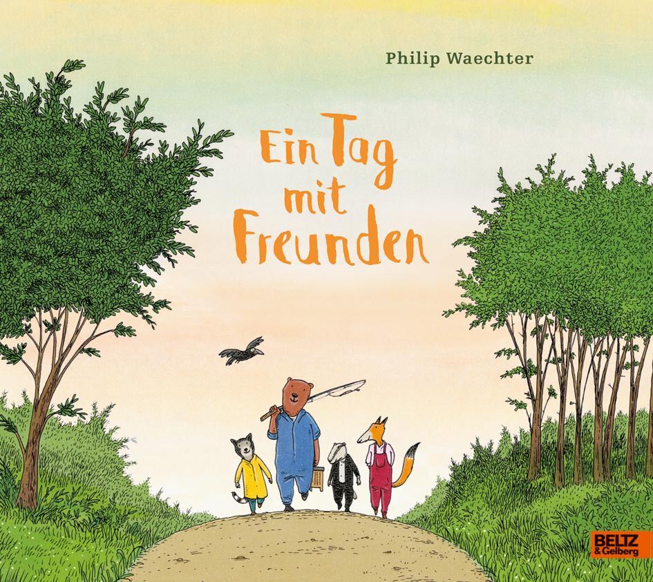 Cover: 9783407754967 | Ein Tag mit Freunden | Vierfarbiges Bilderbuch | Philip Waechter