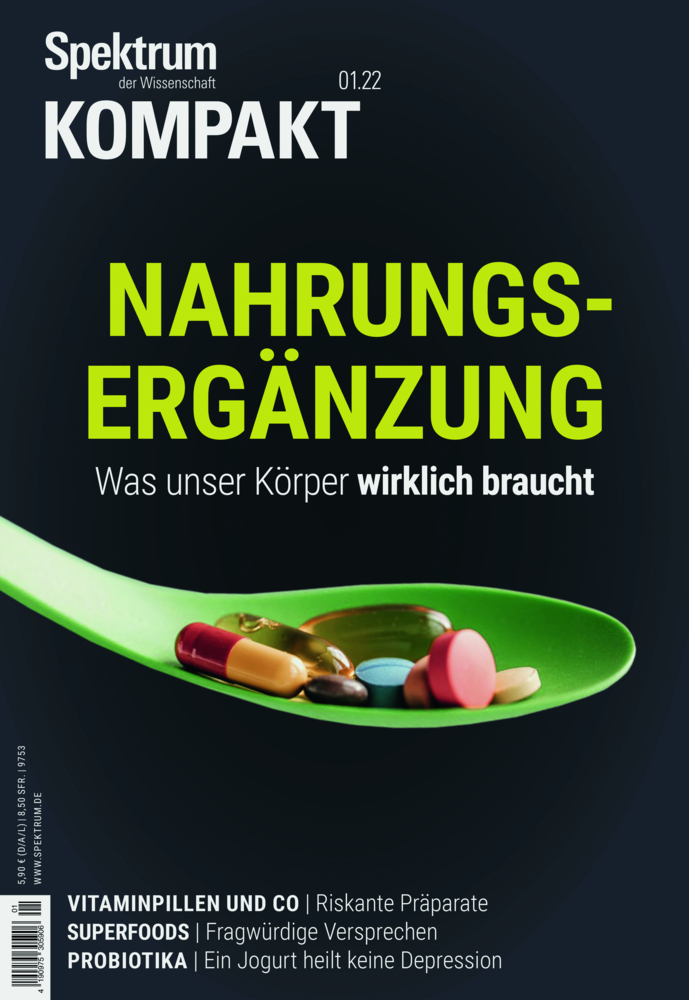 Cover: 9783958926226 | Spektrum Kompakt - Nahrungsergänzung | Spektrum der Wissenschaft