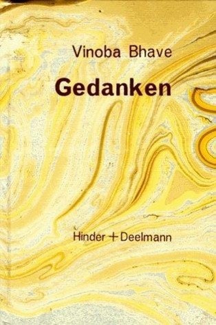 Cover: 9783894277345 | Gedanken | Vinoba Bhave | Buch | 114 S. | Deutsch | 1979