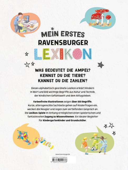 Bild: 9783473555338 | Mein erstes Ravensburger Lexikon von A - Z | Patricia Mennen | Buch