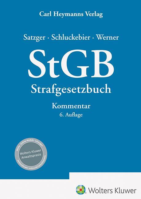 Cover: 9783452301246 | StGB - Kommentar | Strafgesetzbuch | Helmut Satzger (u. a.) | Buch