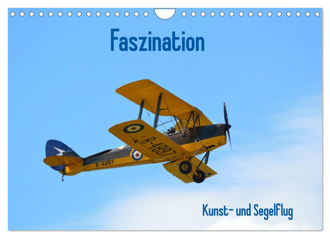 Cover: 9783435386994 | Faszination Kunst- und Segelflug (Wandkalender 2025 DIN A4 quer),...