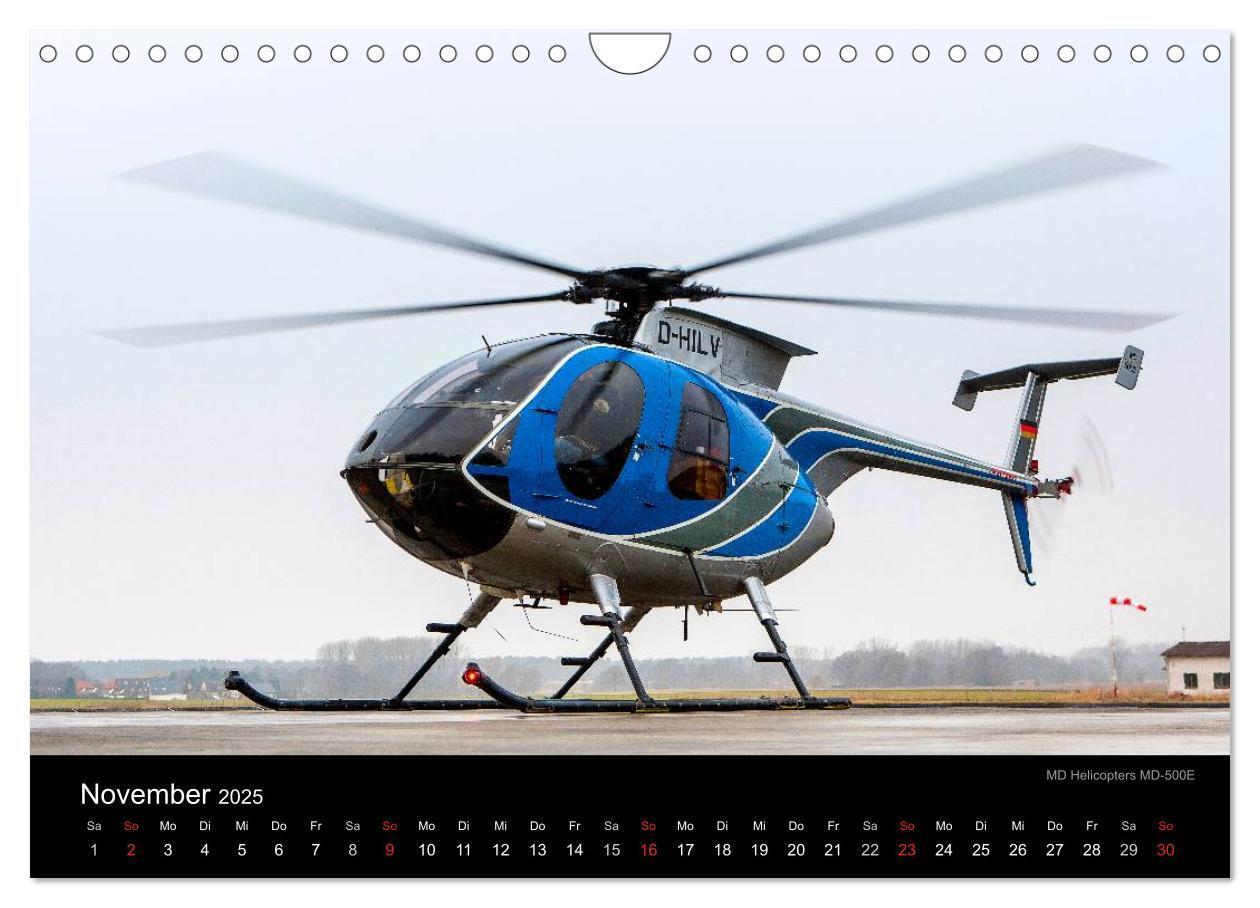 Bild: 9783435822836 | Helicopter 2025 (Wandkalender 2025 DIN A4 quer), CALVENDO...