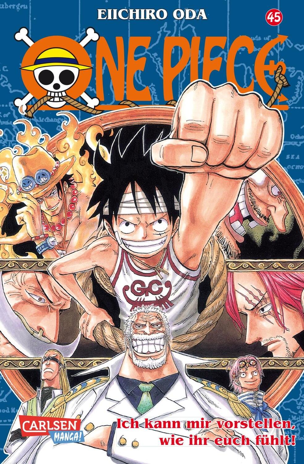 Cover: 9783551758156 | One Piece 45. Ich kann mir vorstellen, wie ihr euch fühlt! | Oda