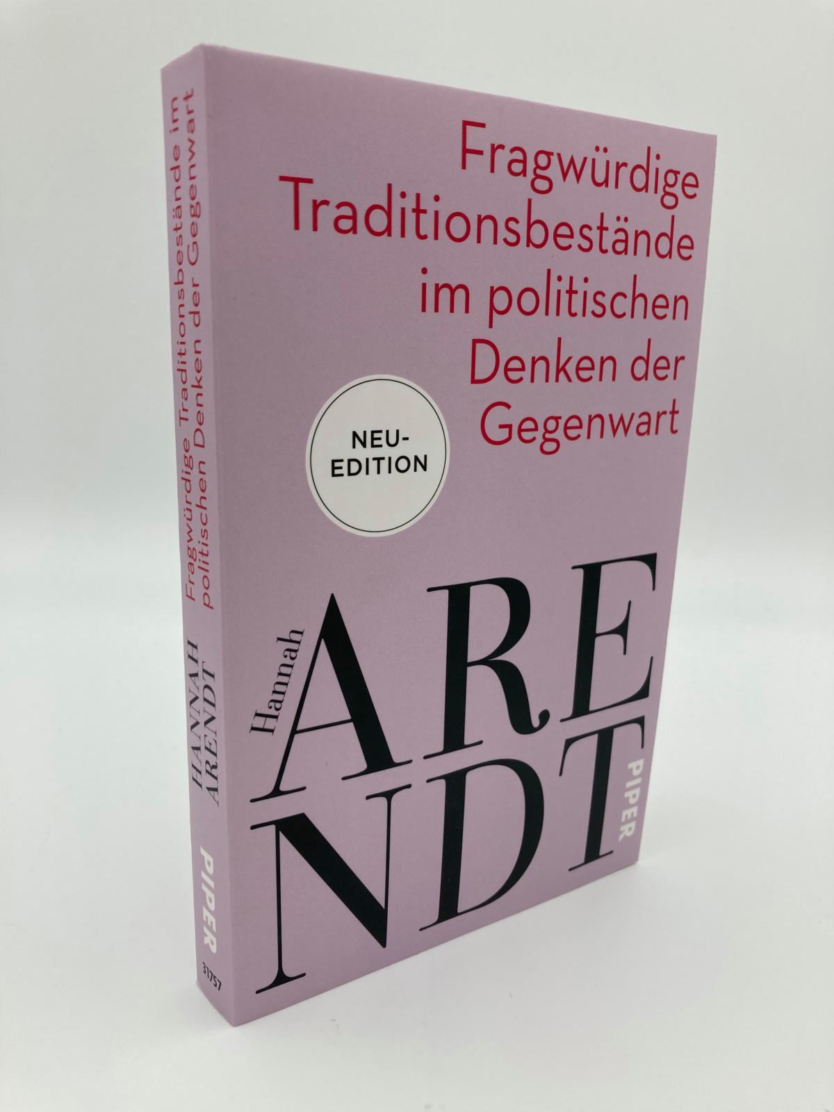 Bild: 9783492317573 | Fragwürdige Traditionsbestände im politischen Denken der Gegenwart