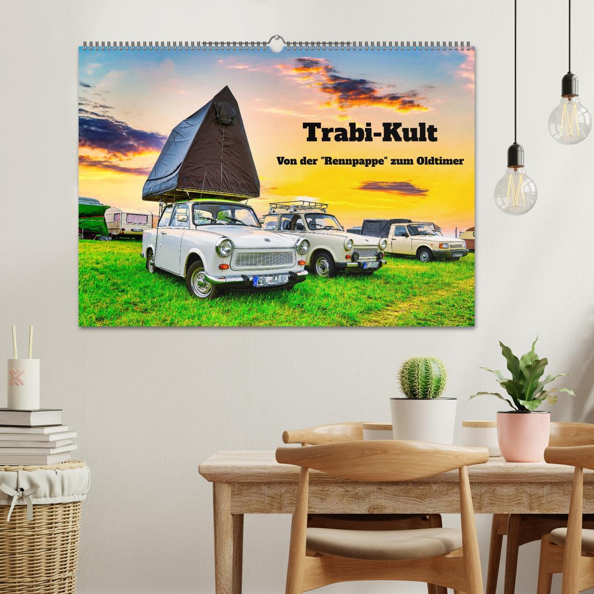 Bild: 9783383964473 | Trabi-Kult (Wandkalender 2025 DIN A2 quer), CALVENDO Monatskalender