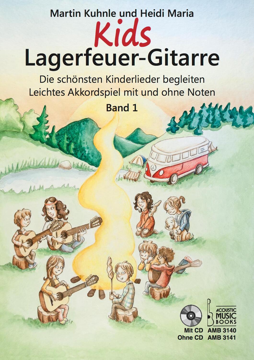 Cover: 9783869473406 | Kids Lagerfeuer-Gitarre. Leichtes Akkordspiel mit und ohne Noten....