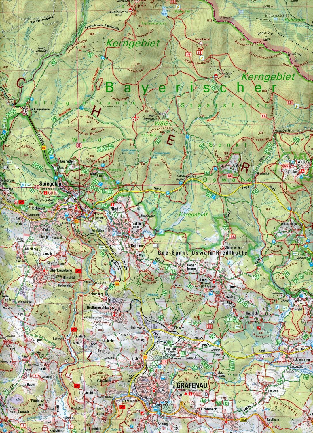 Bild: 9783899337952 | Nationalpark Bayerischer Wald, Naturpark östlicher Teil,...