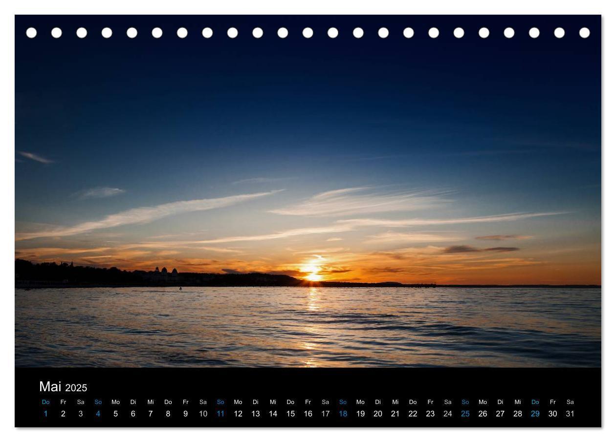 Bild: 9783435796731 | Sonnenuntergänge (Tischkalender 2025 DIN A5 quer), CALVENDO...