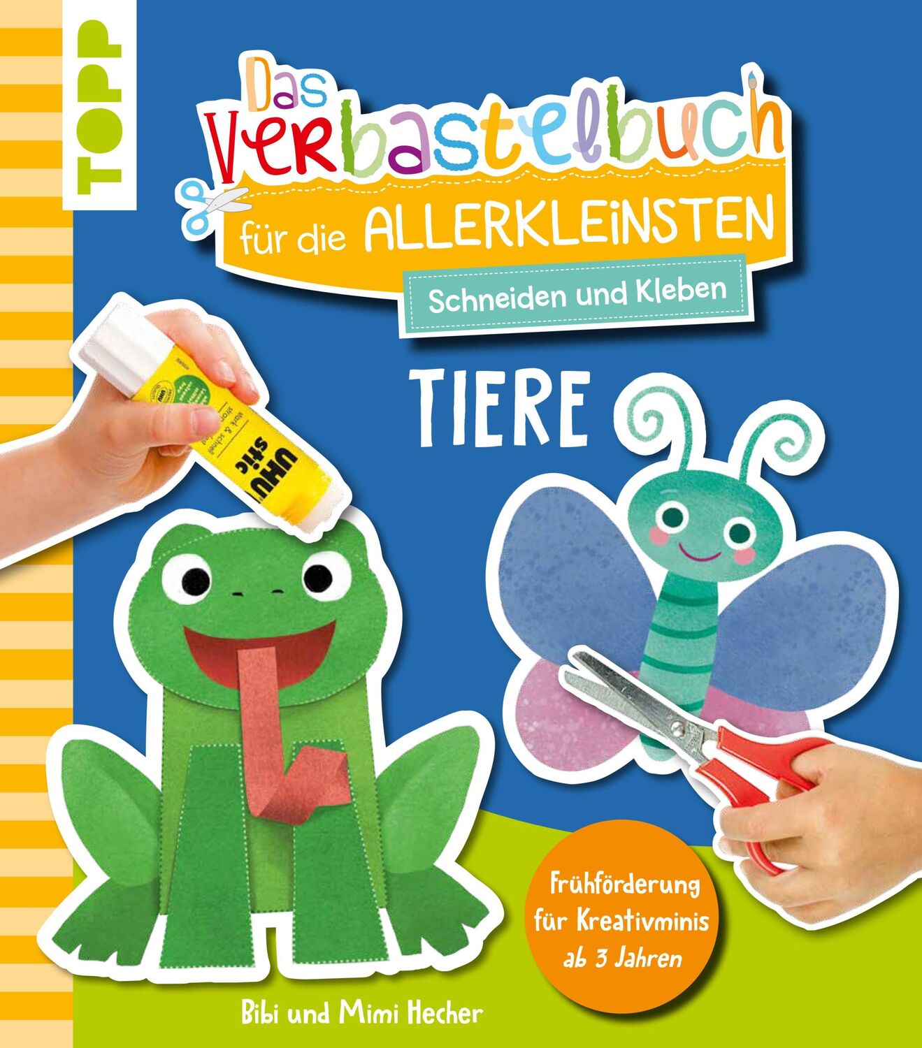 Cover: 9783735891853 | Das Verbastelbuch für die Allerkleinsten. Schneiden und Kleben. Tiere