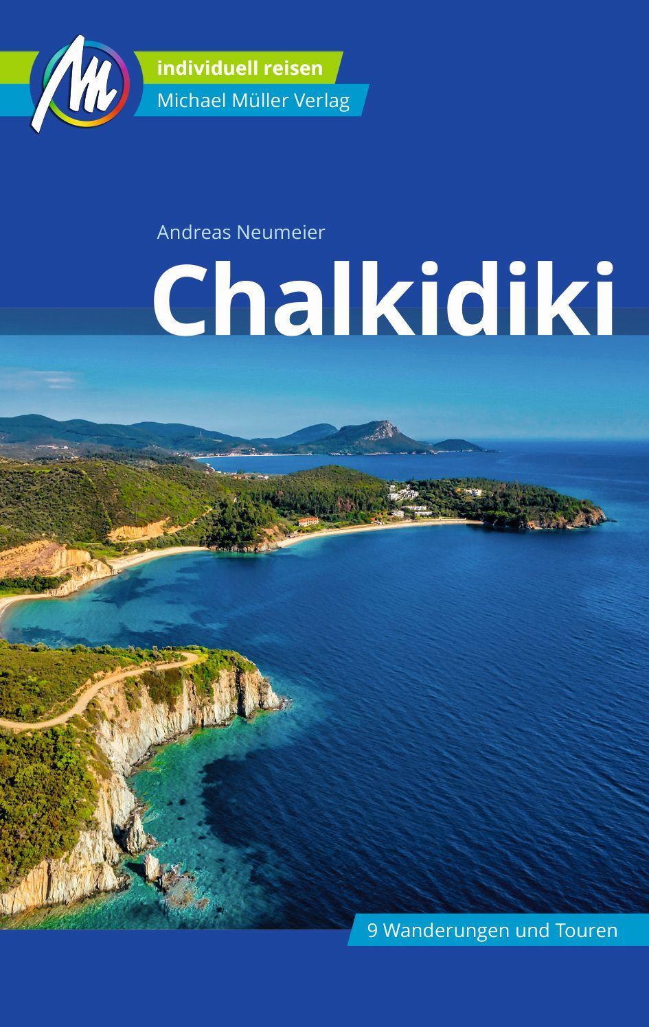 Cover: 9783956549243 | Chalkidiki Reiseführer Michael Müller Verlag | Andreas Neumeier | Buch