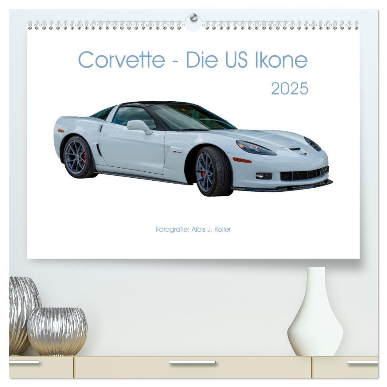 Cover: 9783435572625 | Corvette - Die US Ikone 2025 (hochwertiger Premium Wandkalender...