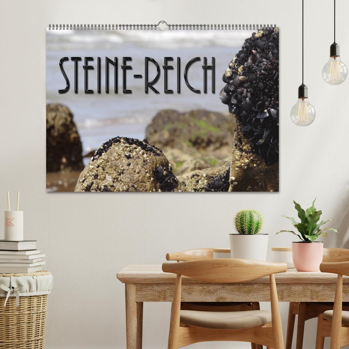 Bild: 9783435685141 | Steine-Reich (Wandkalender 2025 DIN A2 quer), CALVENDO Monatskalender