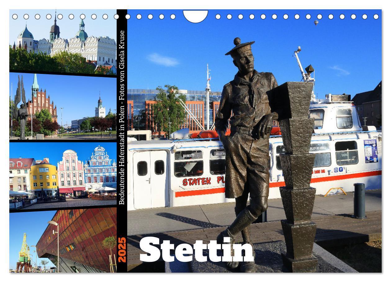 Cover: 9783457133545 | Stettin - Bedeutende Hafenstadt in Polen (Wandkalender 2025 DIN A4...