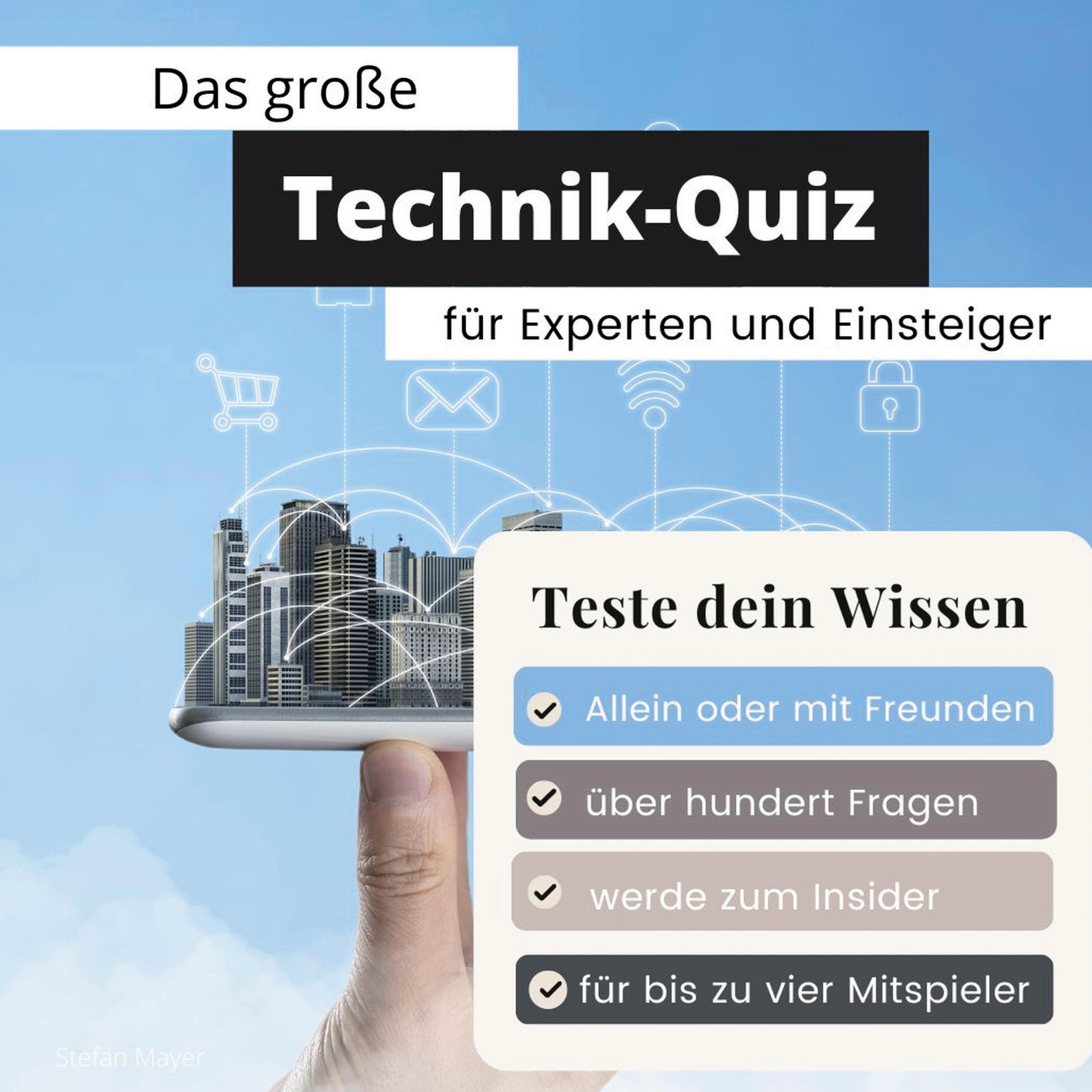 Cover: 9783750524743 | Das große Technik-Quiz für Experten und Einsteiger | Teste dein Wissen