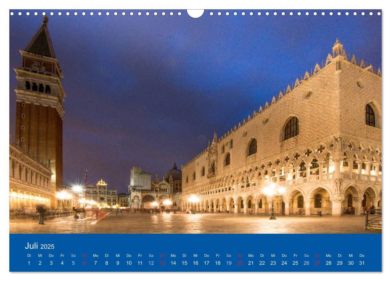 Bild: 9783435663903 | Mein lautloses Venedig (Wandkalender 2025 DIN A3 quer), CALVENDO...