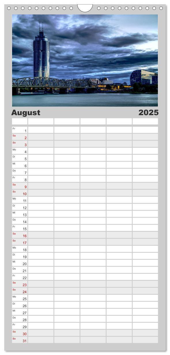 Bild: 9783457104651 | Familienplaner 2025 - Wiener Eindrücke mit 5 Spalten (Wandkalender,...