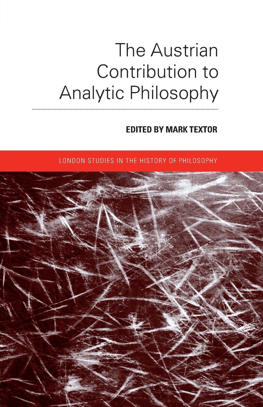 Cover: 9781138010505 | The Austrian Contribution to Analytic Philosophy | Mark Textor | Buch