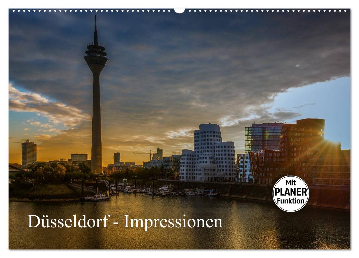 Cover: 9783435535125 | Düsseldorf - Impressionen (Wandkalender 2025 DIN A2 quer), CALVENDO...