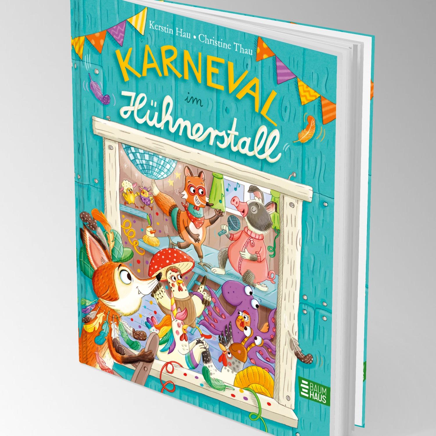 Bild: 9783833909702 | Karneval im Hühnerstall | Kerstin Hau | Buch | 32 S. | Deutsch | 2024