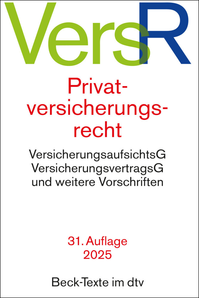 Cover: 9783406822940 | Privatversicherungsrecht | Taschenbuch | Deutsch | DTV