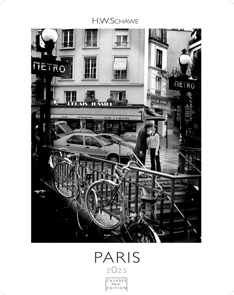 Cover: 9781835241875 | Paris schwarz-weiss 2025 S 29x21cm | H. W. Schawe | Kalender | 14 S.