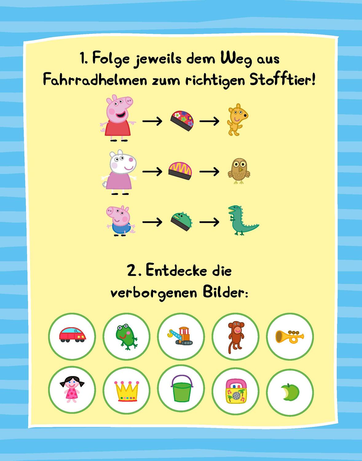 Bild: 9783849942946 | Peppa Pig Wasserzauber Labyrinthe. Einfach mit Wasser malen! | Buch