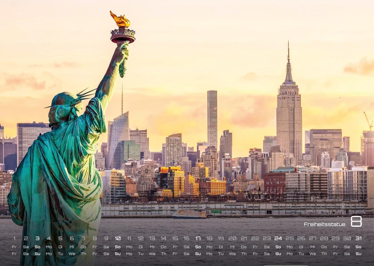 Bild: 9783986734206 | New York - die Stadt, die niemals schläft - 2025 - Kalender DIN A3