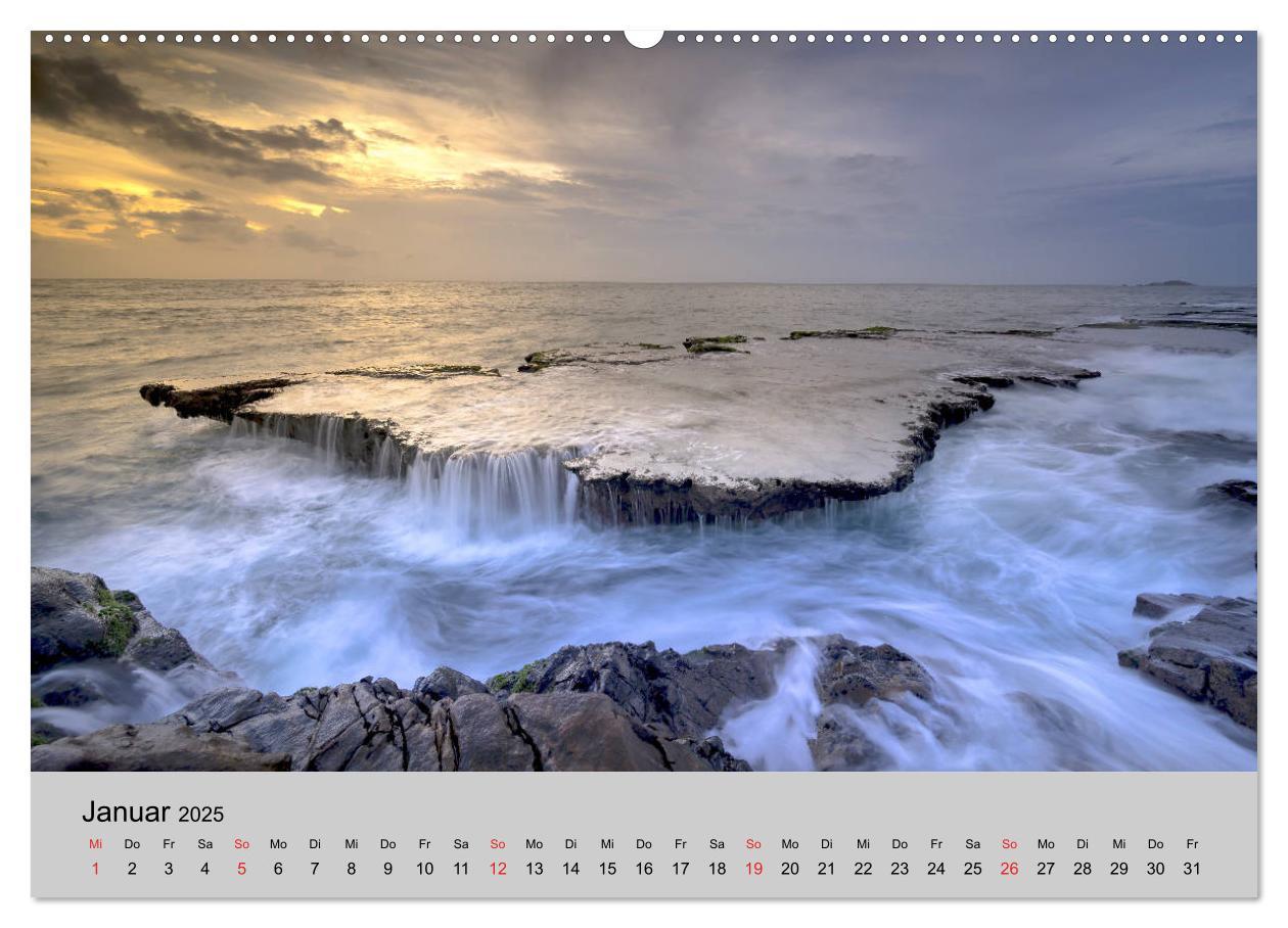 Bild: 9783435316700 | Am Meer. Sehnsucht Wasser (Wandkalender 2025 DIN A2 quer), CALVENDO...