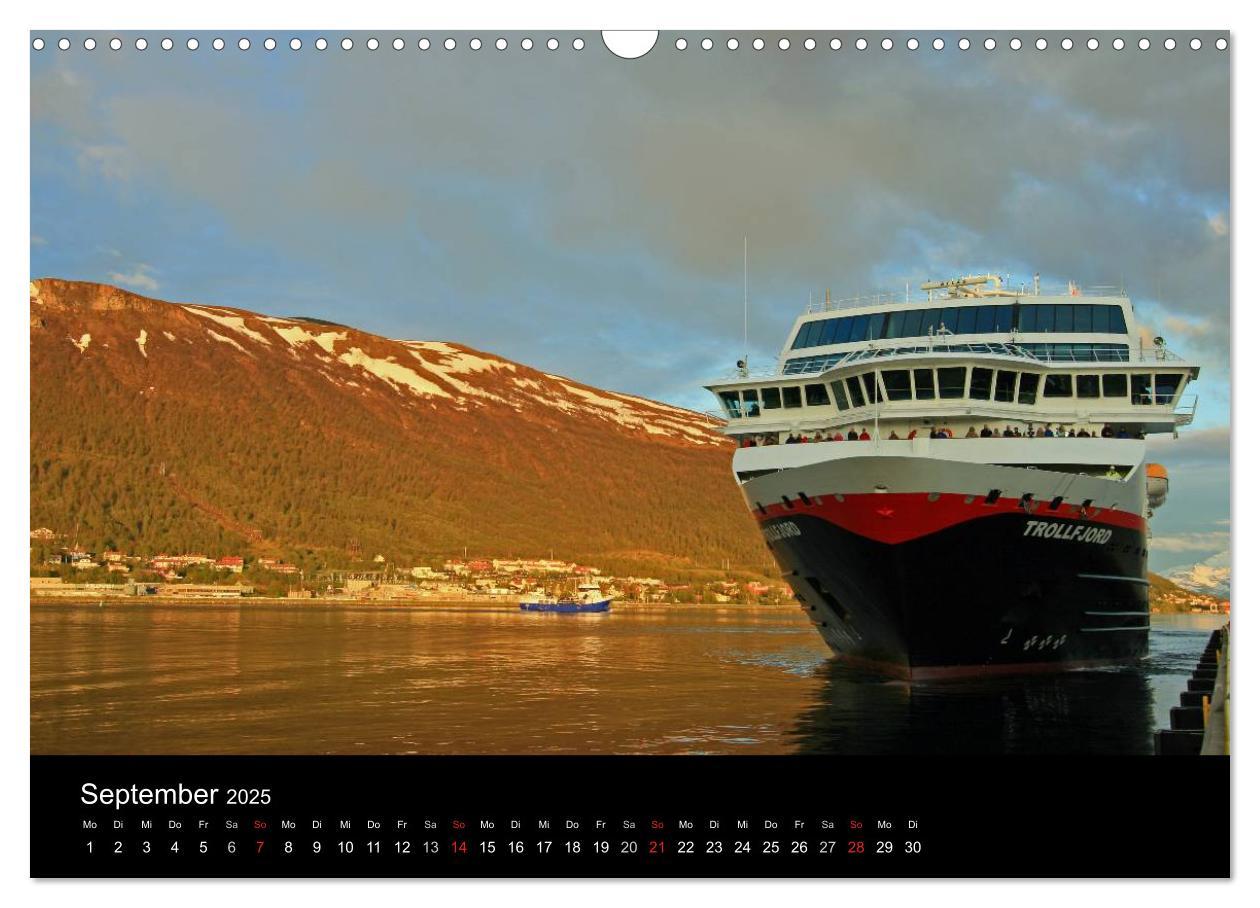 Bild: 9783435669202 | Hurtigruten - Entlang der norwegischen Küste (Wandkalender 2025 DIN...