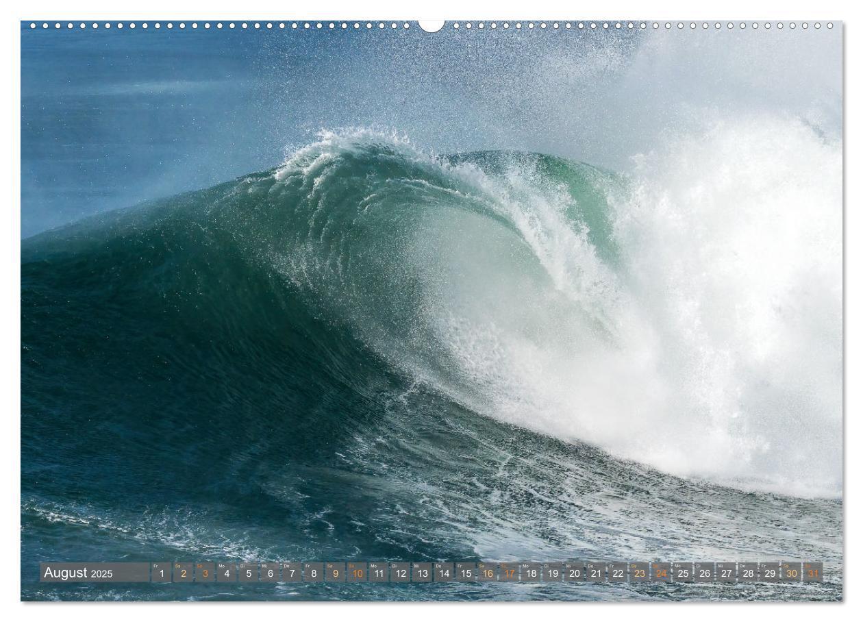 Bild: 9783457199527 | OCEAN POWER - Die Riesenwellen von Nazaré (Wandkalender 2025 DIN A2...