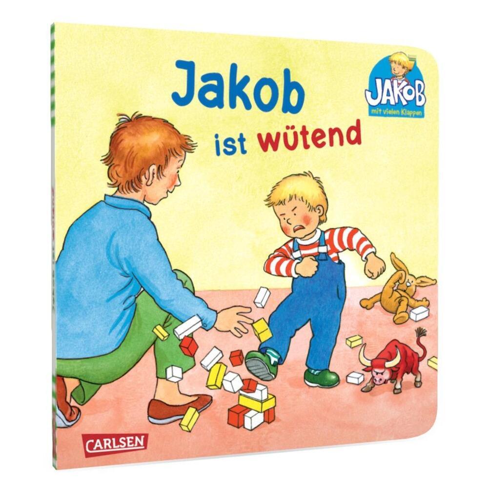 Bild: 9783551167675 | Jakob ist wütend | Sandra Grimm | Buch | Unzerr. | 12 S. | Deutsch