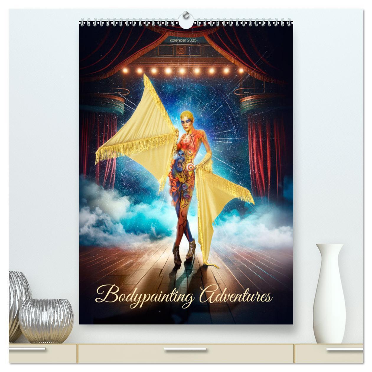 Cover: 9783435831401 | Bodypainting Adventures (hochwertiger Premium Wandkalender 2025 DIN...