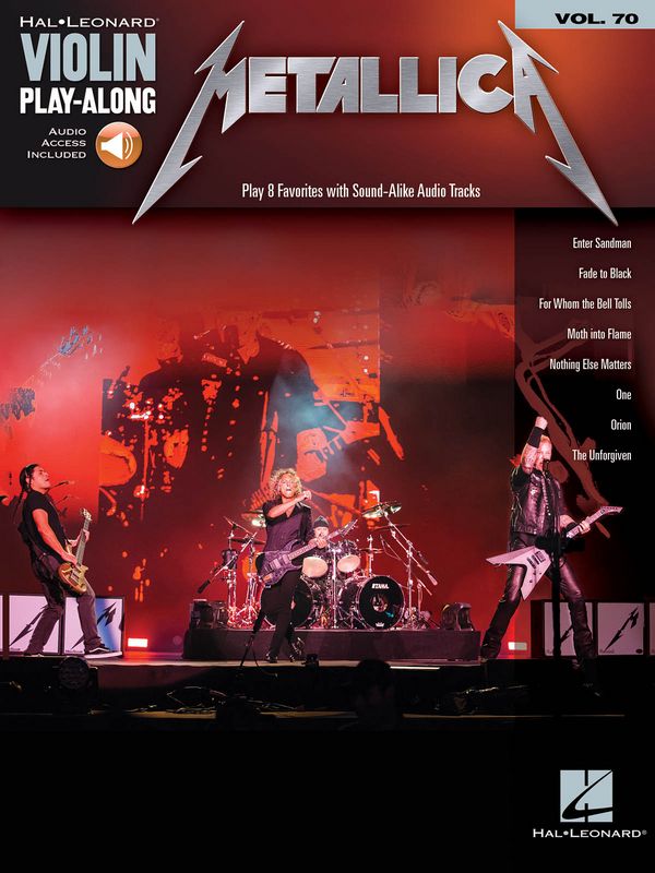 Cover: 9781540000781 | Metallica | Violin Play-Along Volume 70 | Metallica | Taschenbuch