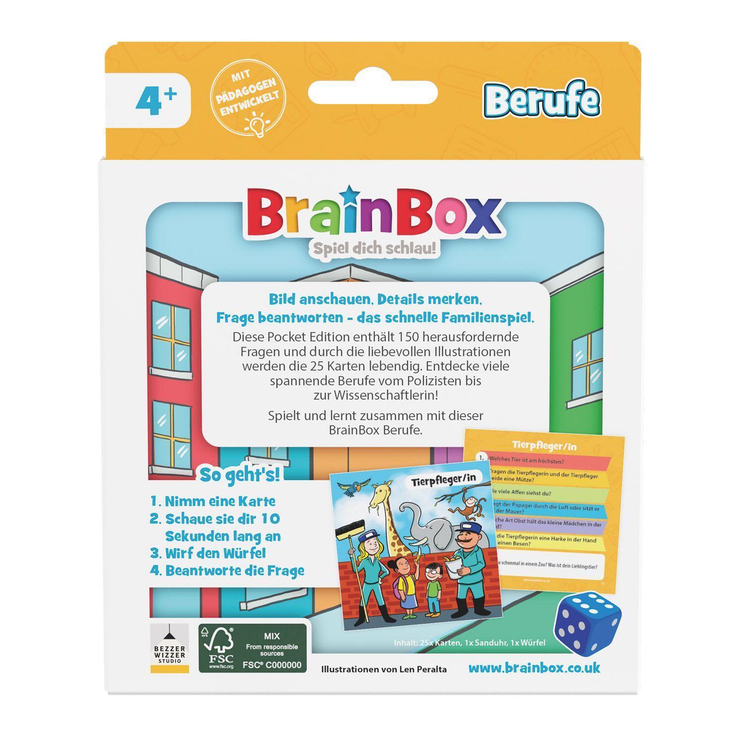 Bild: 5025822549013 | Brain Box Pocket - Berufe | Brain Box | Spiel | Deutsch | 2024