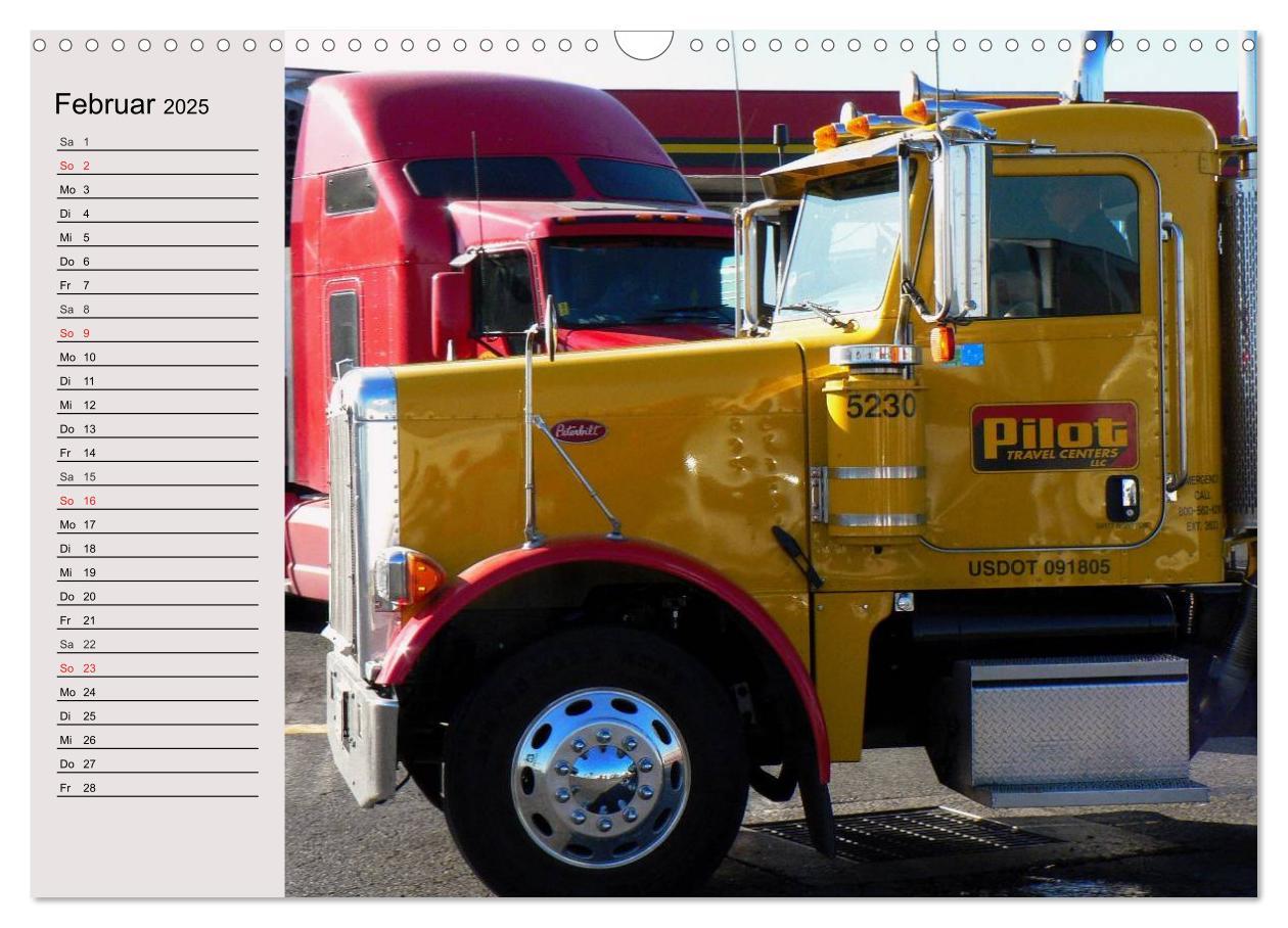 Bild: 9783435483938 | US-Trucks. Faszination Langhauber (Wandkalender 2025 DIN A3 quer),...