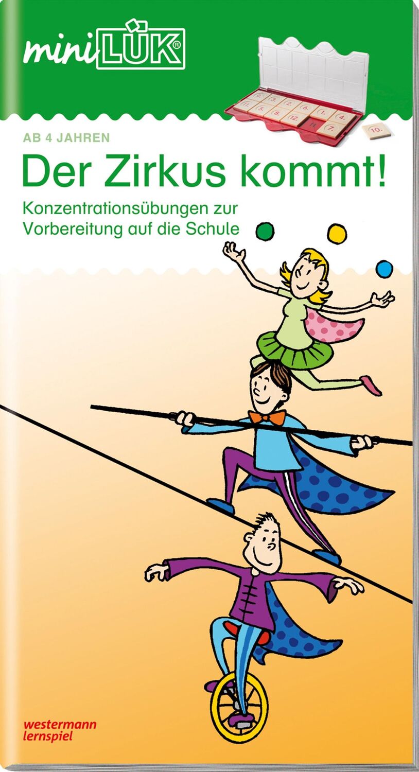 Cover: 9783837745191 | miniLÜK. Vorschulzirkus | Akrobaten, Abenteuer | Heinz Vogel | 30 S.