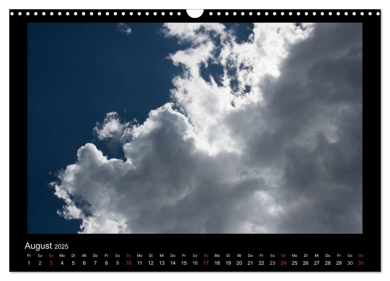 Bild: 9783435832491 | Wolkenbilder (Wandkalender 2025 DIN A3 quer), CALVENDO Monatskalender