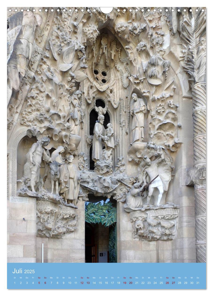 Bild: 9783435910885 | Sagrada Família - Gaudís unvollendetes Meisterwerk (Wandkalender...