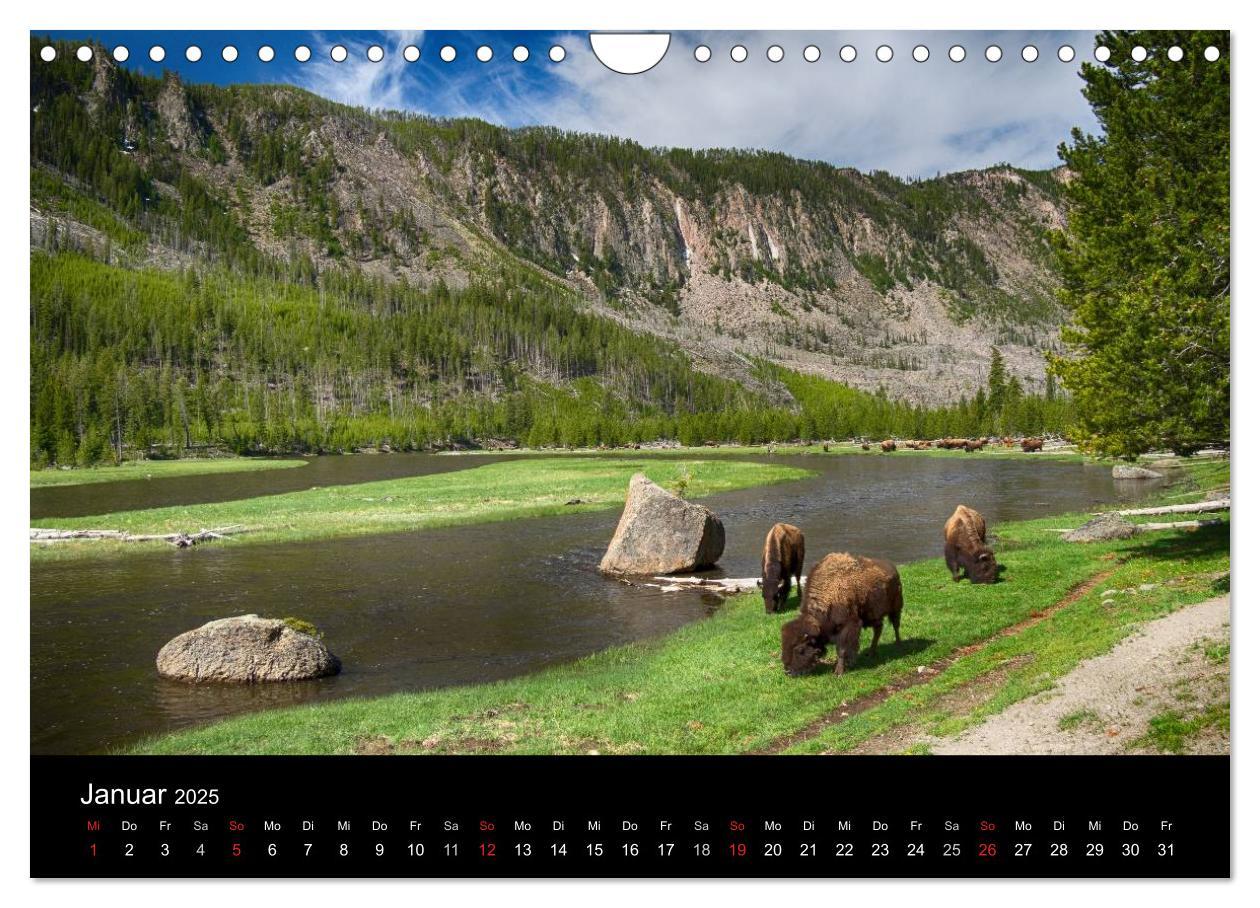 Bild: 9783435664498 | Traumziele in den USA. Der Yellowstone National Park (Wandkalender...