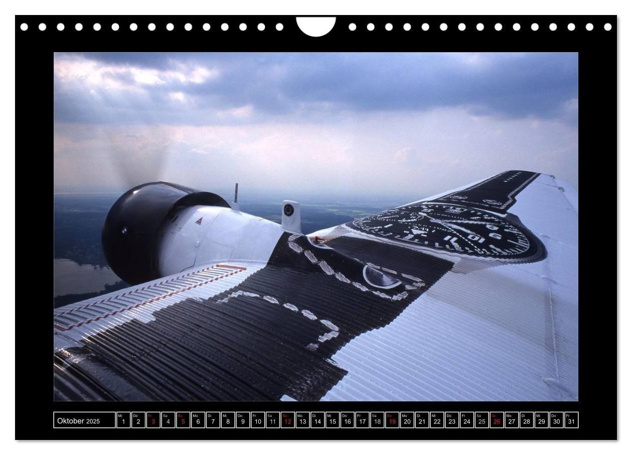 Bild: 9783435828159 | JU-AIR Ju-52 (Wandkalender 2025 DIN A4 quer), CALVENDO Monatskalender