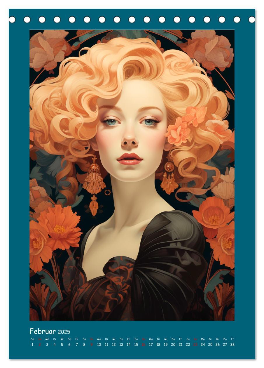 Bild: 9783435858057 | Glanz der Filmdiven. Art Nouveau Paintings im Poster-Stil...