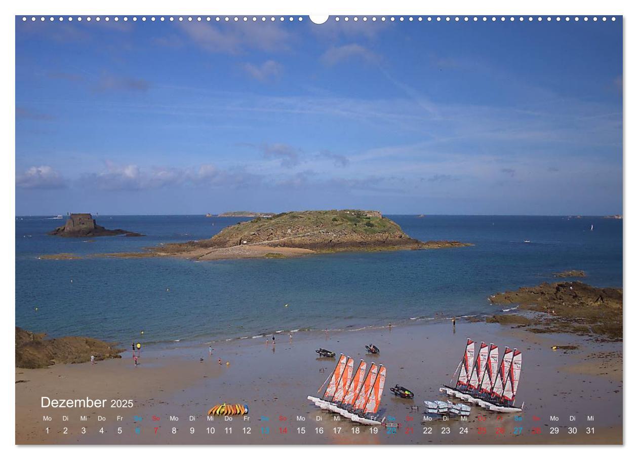 Bild: 9783435631926 | Bretagne - Sehnsucht in Blau (Wandkalender 2025 DIN A2 quer),...