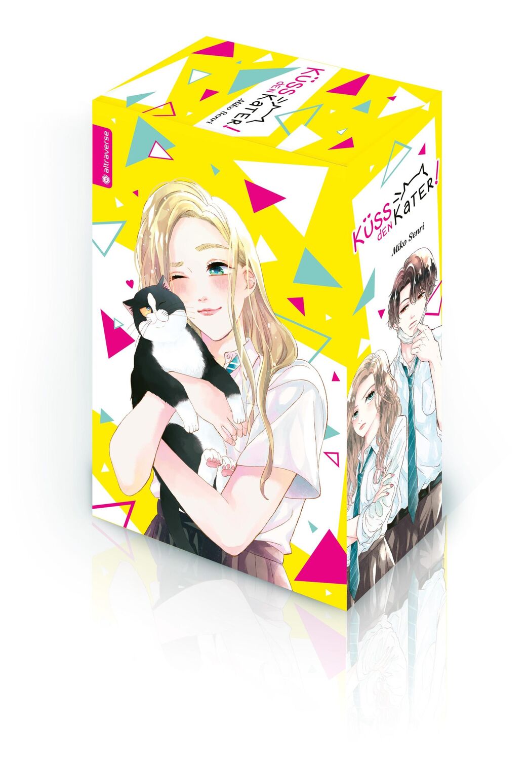 Rückseite: 9783753920245 | Küss den Kater Complete Edition / 6 Bände | Miko Senri | Taschenbuch