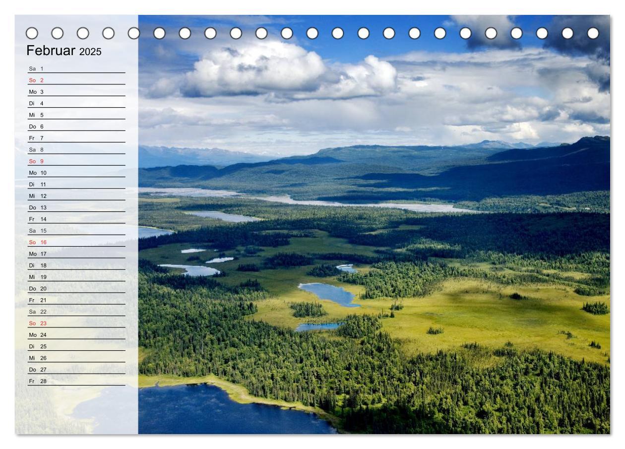 Bild: 9783435522293 | Alaska - Weites Land (Tischkalender 2025 DIN A5 quer), CALVENDO...