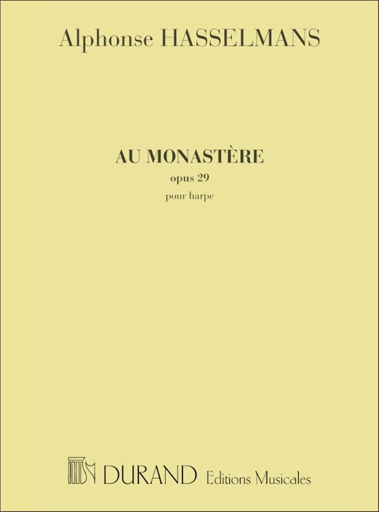 Cover: 9790044026142 | Au Monastere. Esquisse Pour La Harpe, Opus 29 | Alphonse Hasselmans