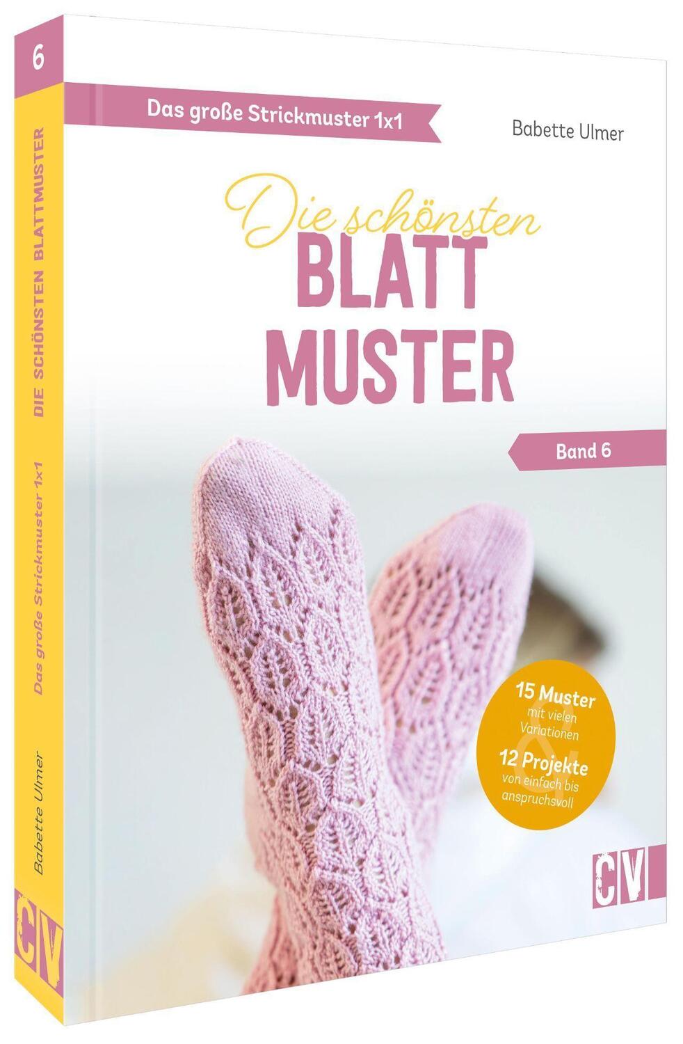 Cover: 9783841067012 | Das große Strickmuster 1x1 | Die schönsten Blattmuster (Band 6) | Buch