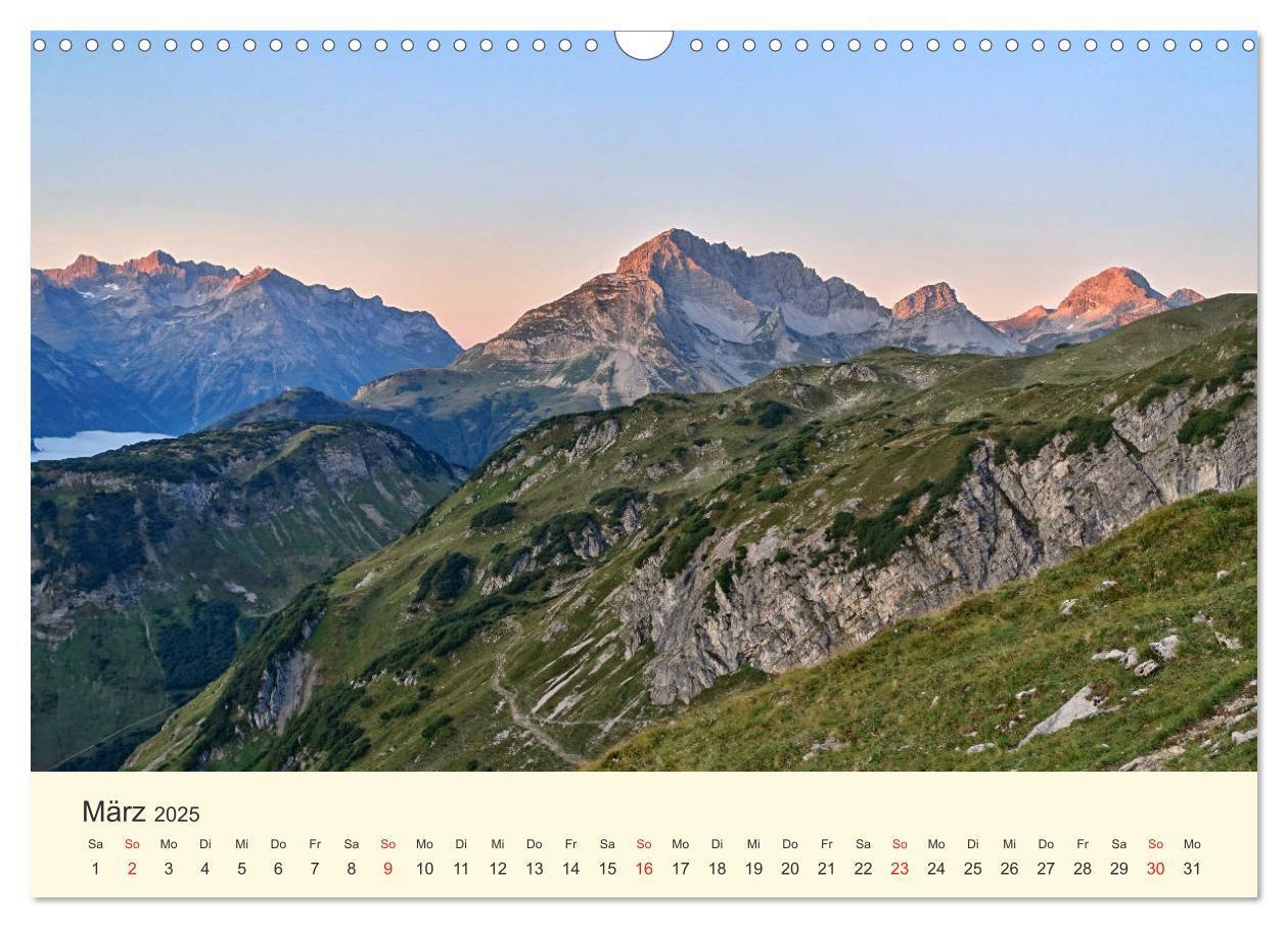 Bild: 9783435192076 | Wanderglück im Allgäu (Wandkalender 2025 DIN A3 quer), CALVENDO...