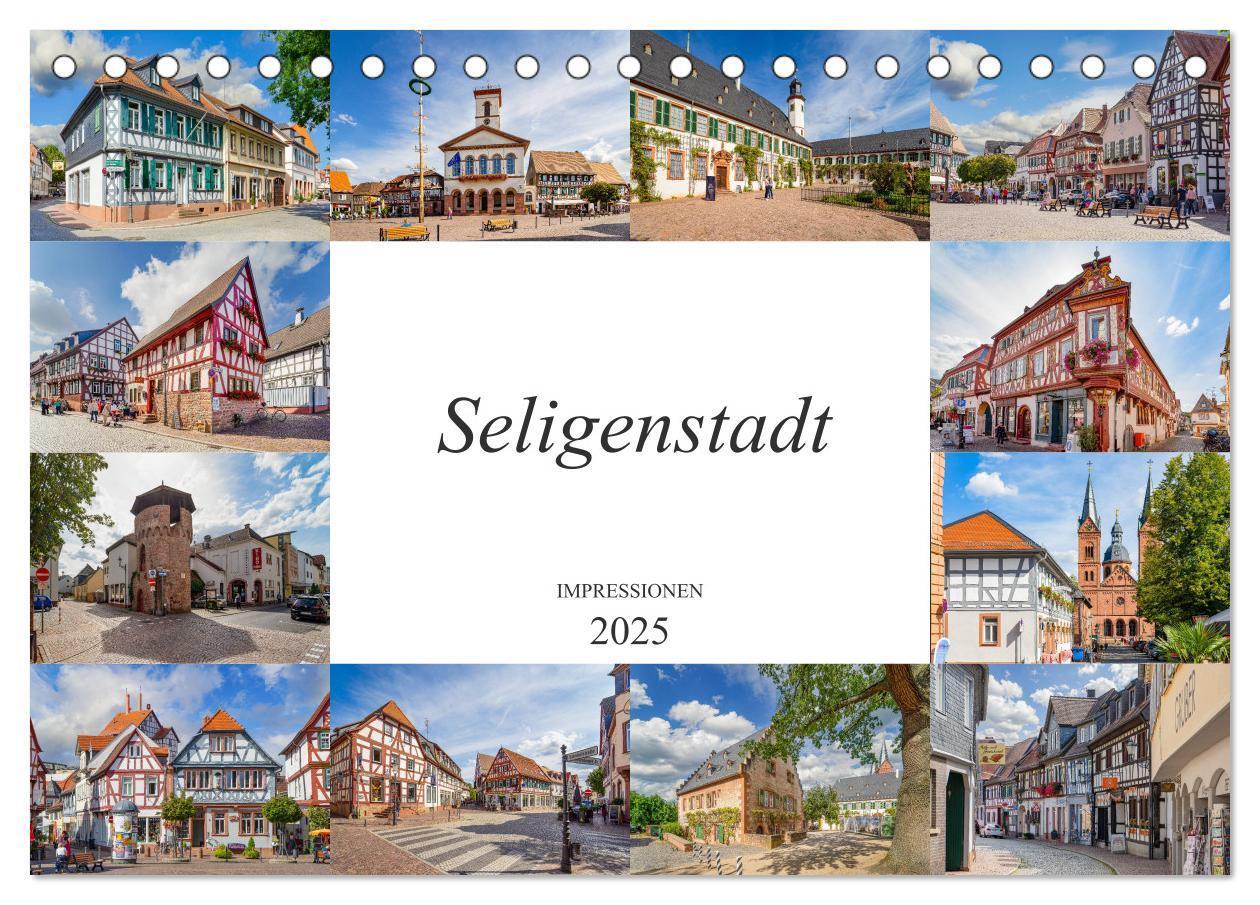 Cover: 9783435193769 | Seligenstadt Impressionen (Tischkalender 2025 DIN A5 quer),...