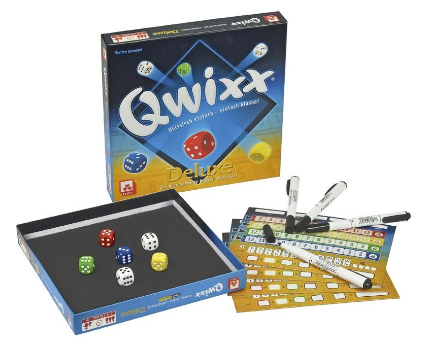 Bild: 4012426880278 | Qwixx Deluxe | Nürnberger Spielkarten Verlag | Spiel | Brettspiel